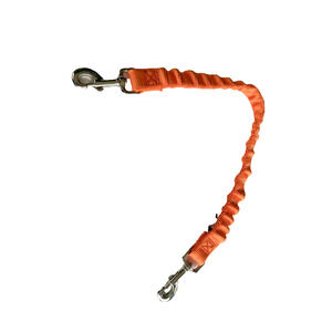 Weaver Leather Bungee Nylon Walking Lead Orange